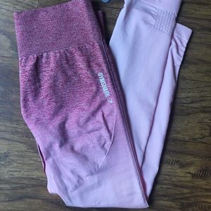 Gymshark ombré seamless leggings